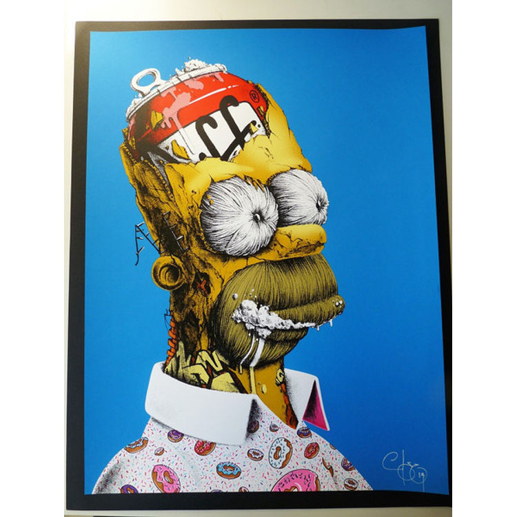 "D'Oh!" Hand Finished 04 by PEZ (Pierre Yves Riveau)