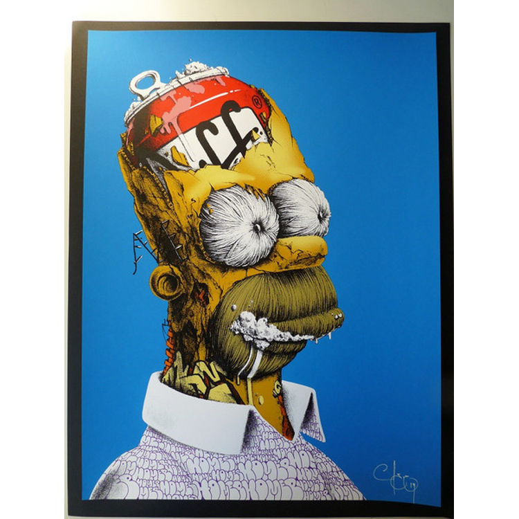 "D'Oh!" Hand Finished 03 by PEZ (Pierre Yves Riveau)
