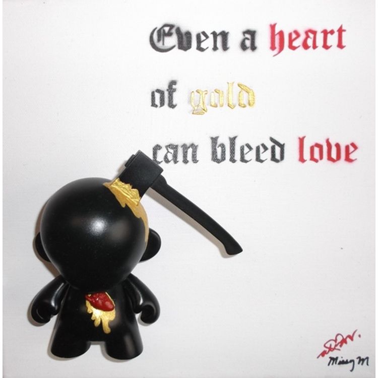 Even A Heart Of Gold Can Bleed Love by Missy M Toyz