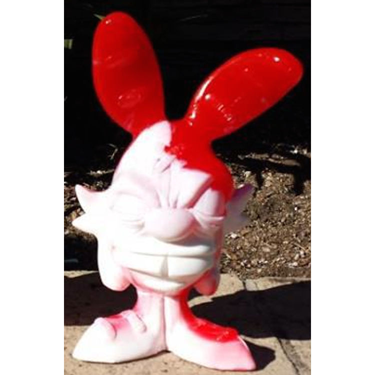 Melted Voodoo Candy Cane Bunny 01 by jFury