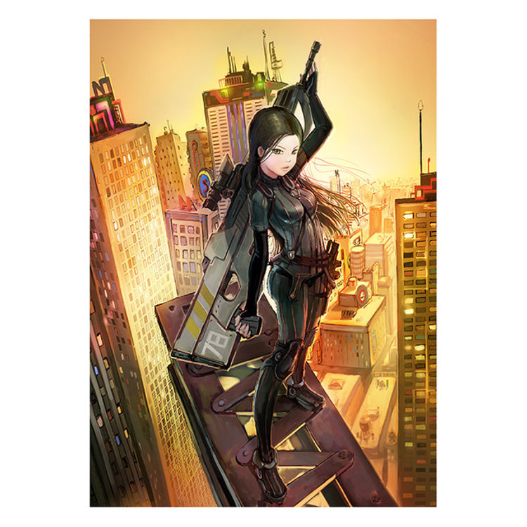 Toda Skyline by Camilla d'Errico