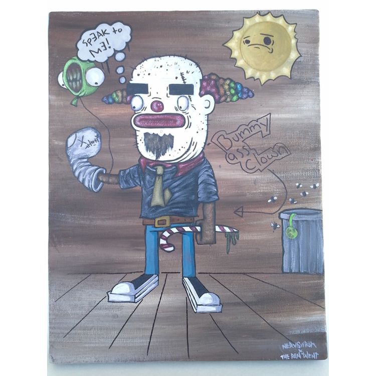 Bummy Ass Clown by anothersadartist (Gavin Rivas)