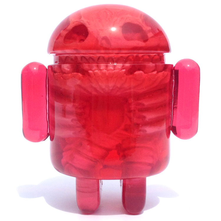 Infected Android - Red by Scott Wilkowski