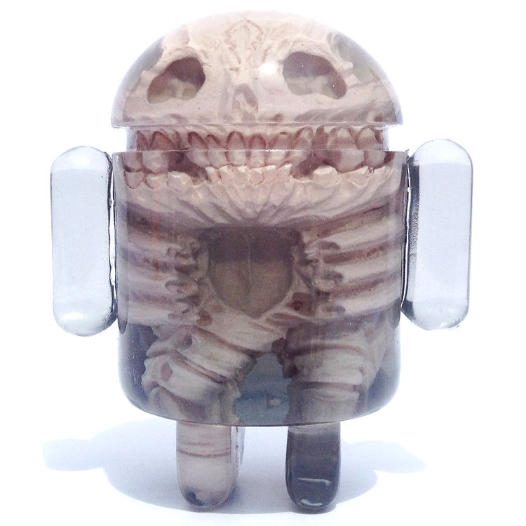 Infected Android - Smoke by Scott Wilkowski