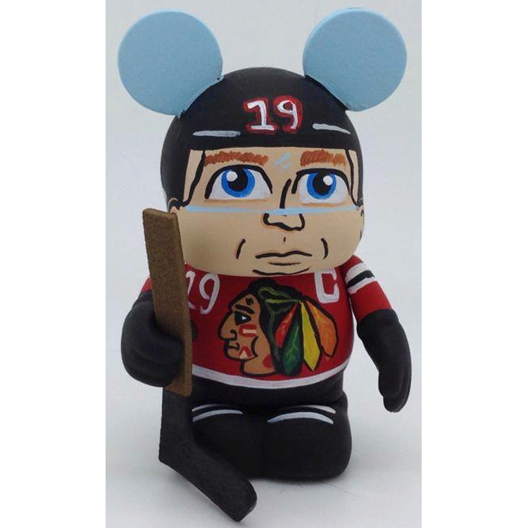 Chicago Blackhawks #19 by Amber Gonzalez