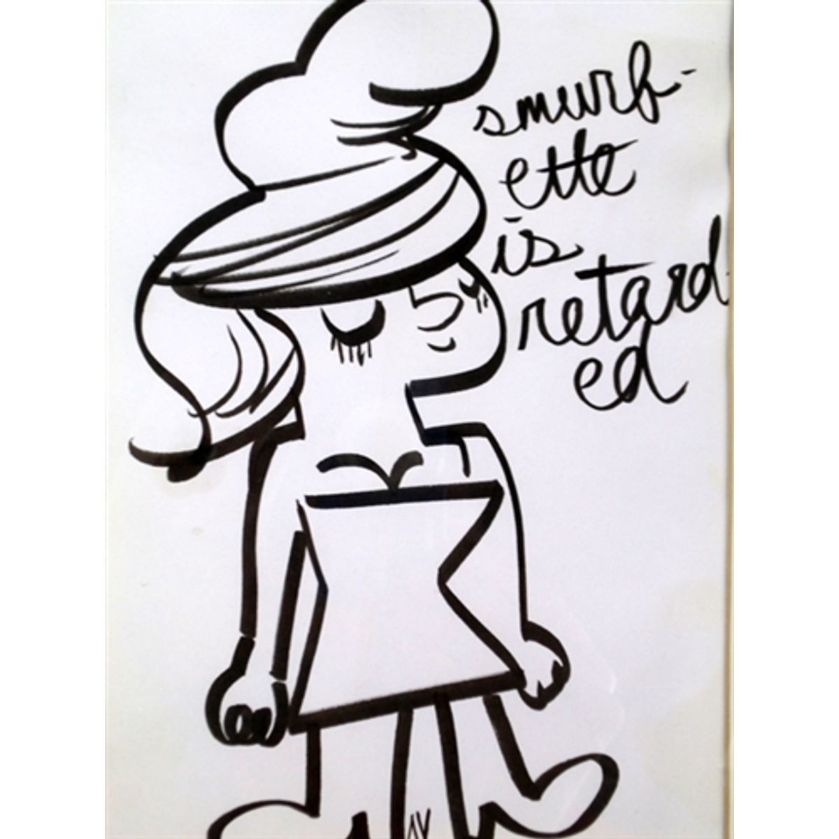 Smurfette is Retarded