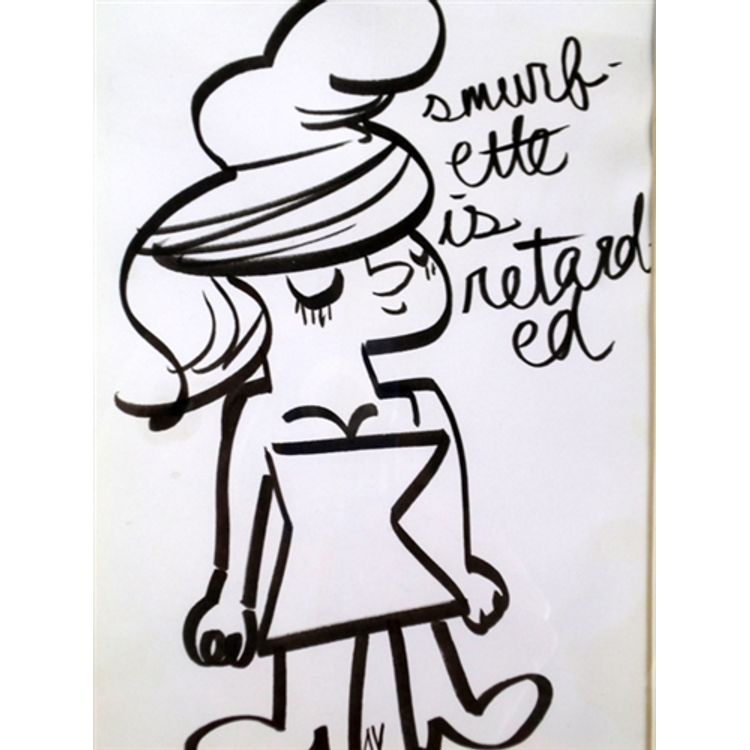 Smurfette is Retarded by Amanda Visell