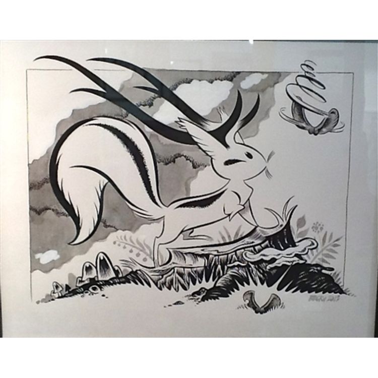 Antler Squirrel by Tiny Kitten Teeth (Becky Dreistadt)