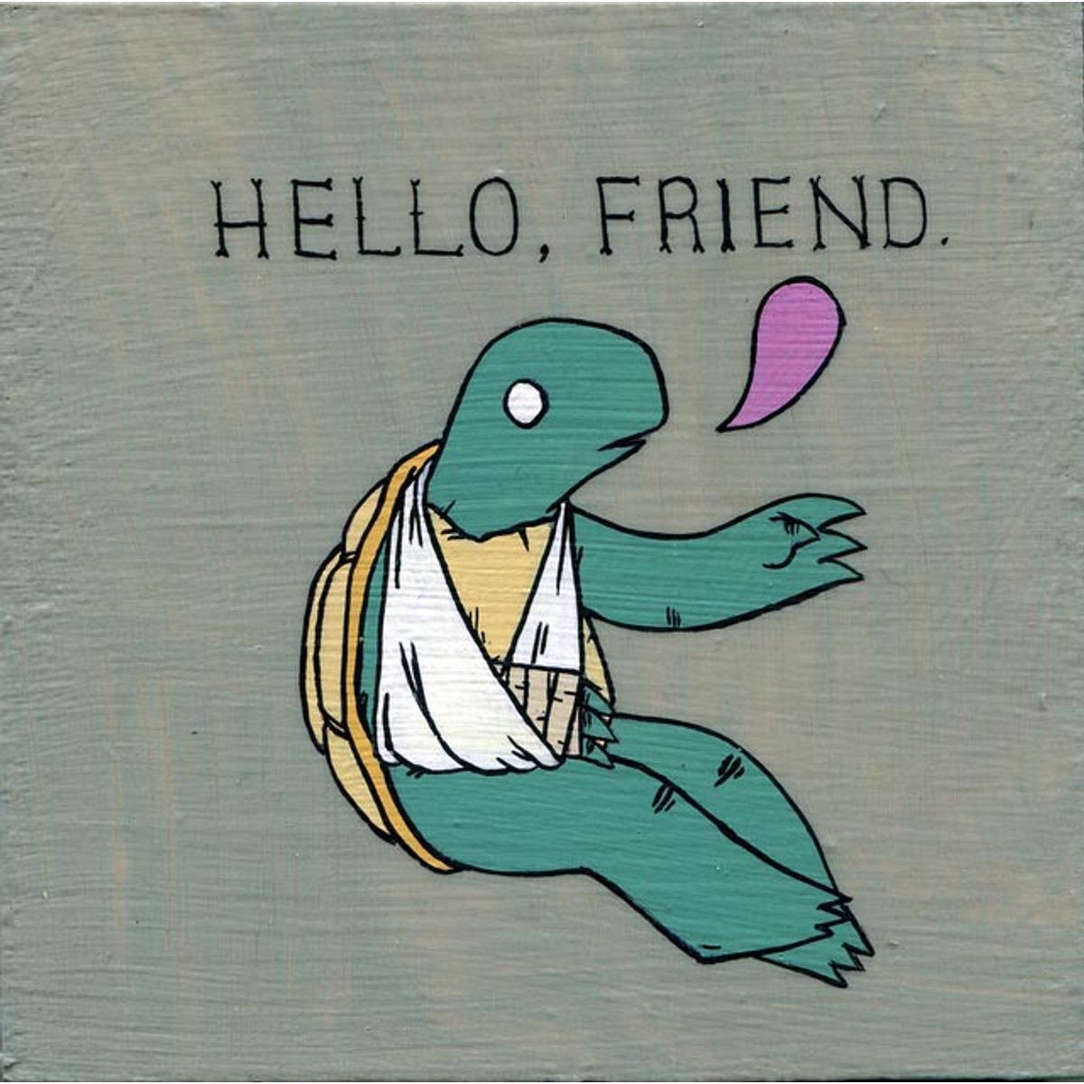 Hello, Friend Turtle
