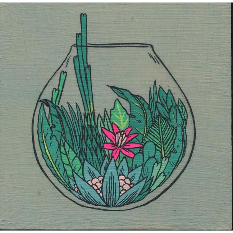 Terrarium Bowl by Deth P. Sun