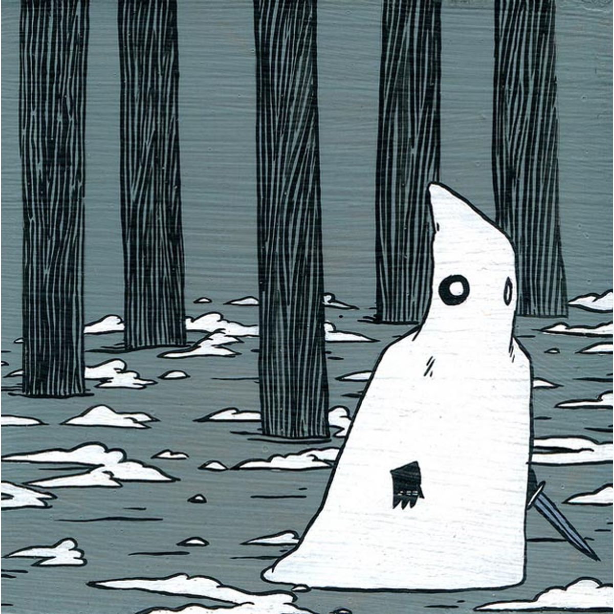 Ghost in Forest