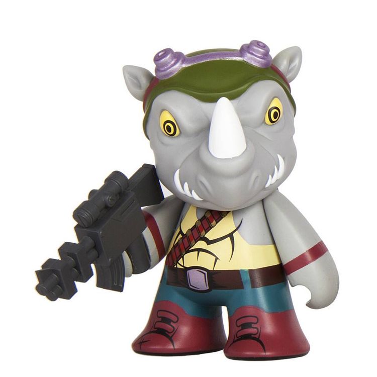 TMNT Mini series - Rocksteady by Kidrobot