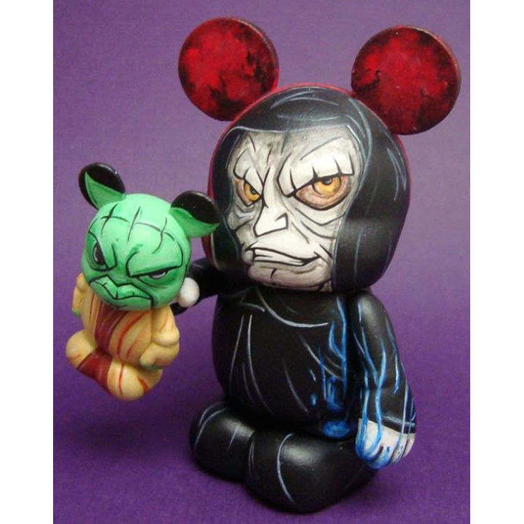 Dark and light Darth Sidious vs Yoda by Celeste Villanueva