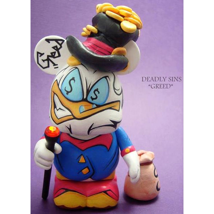 Greed - Scrooge Mcduck by Celeste Villanueva