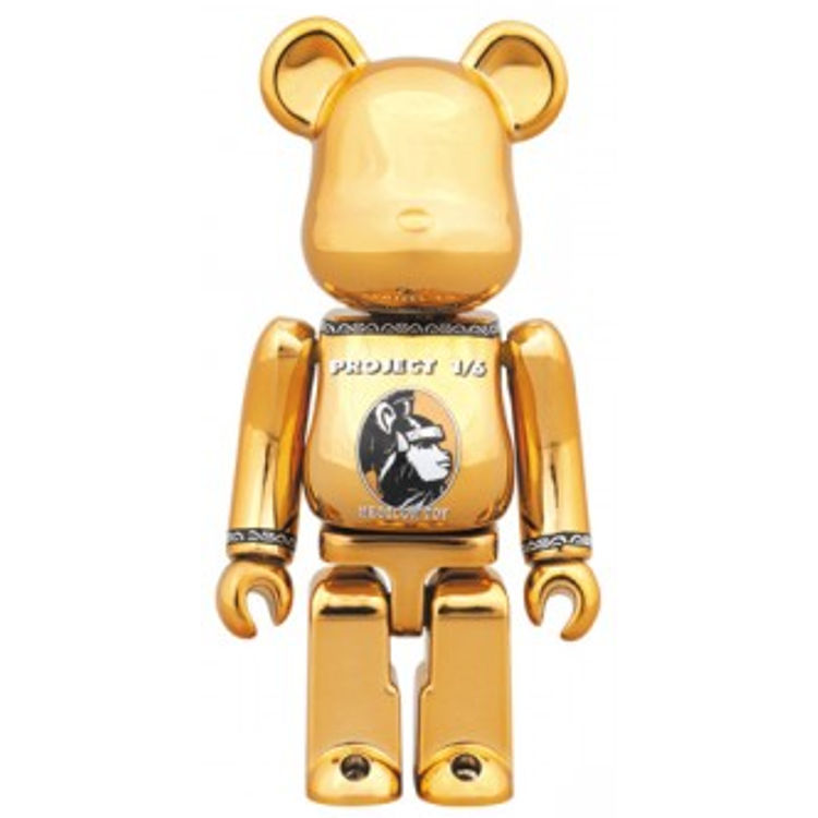 BE@RBRICK CENTURION 100% GOLD by Medicom