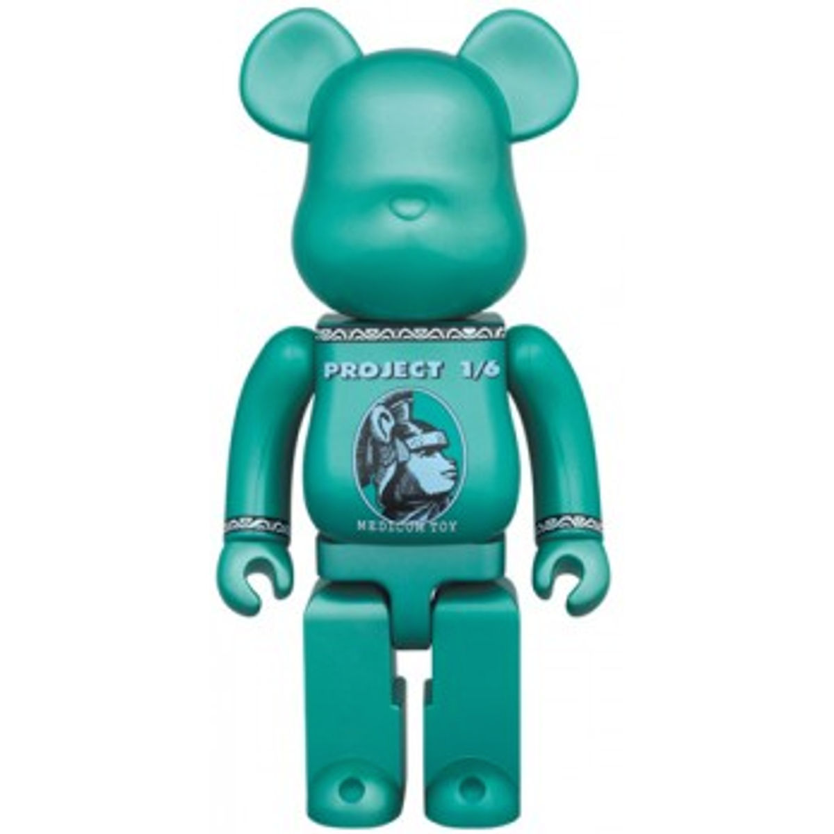 BE@RBRICK CENTURION 400% GREEN