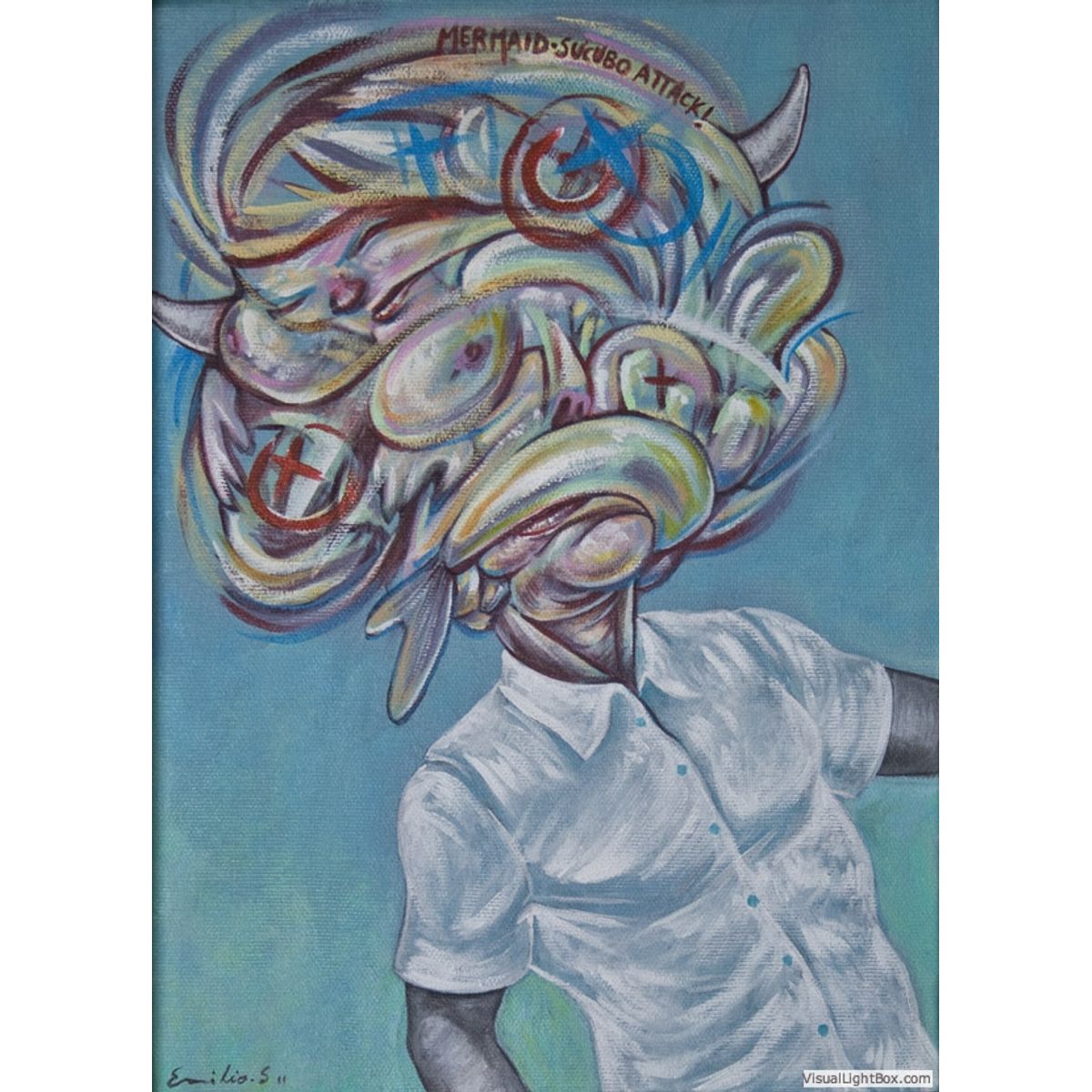 Mermaid-sucubo attack