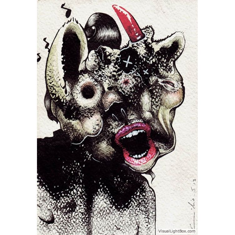 Niño cabra by Emilio Subirá