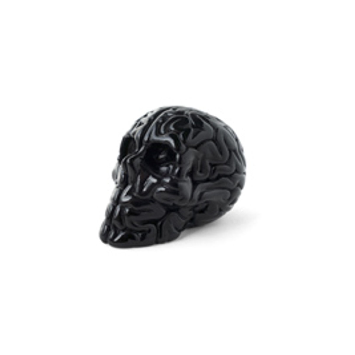 Mini Skull Brain 2" (black)