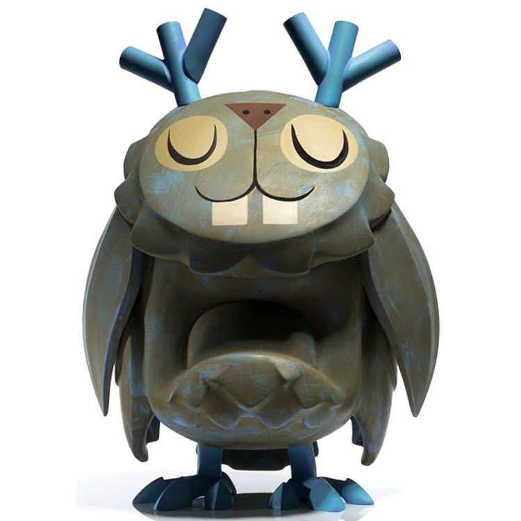 Omen Winged Jackalope by Amanda Visell