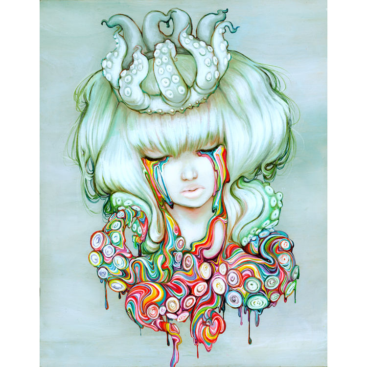 Dream Melt - oversized print by Camilla d'Errico