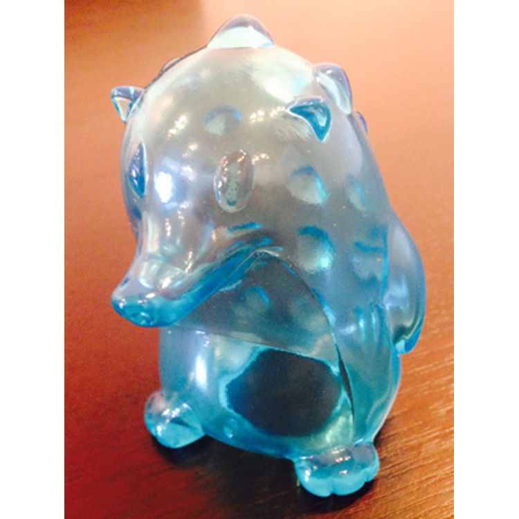 Heathrow - clear blue by Frank Kozik