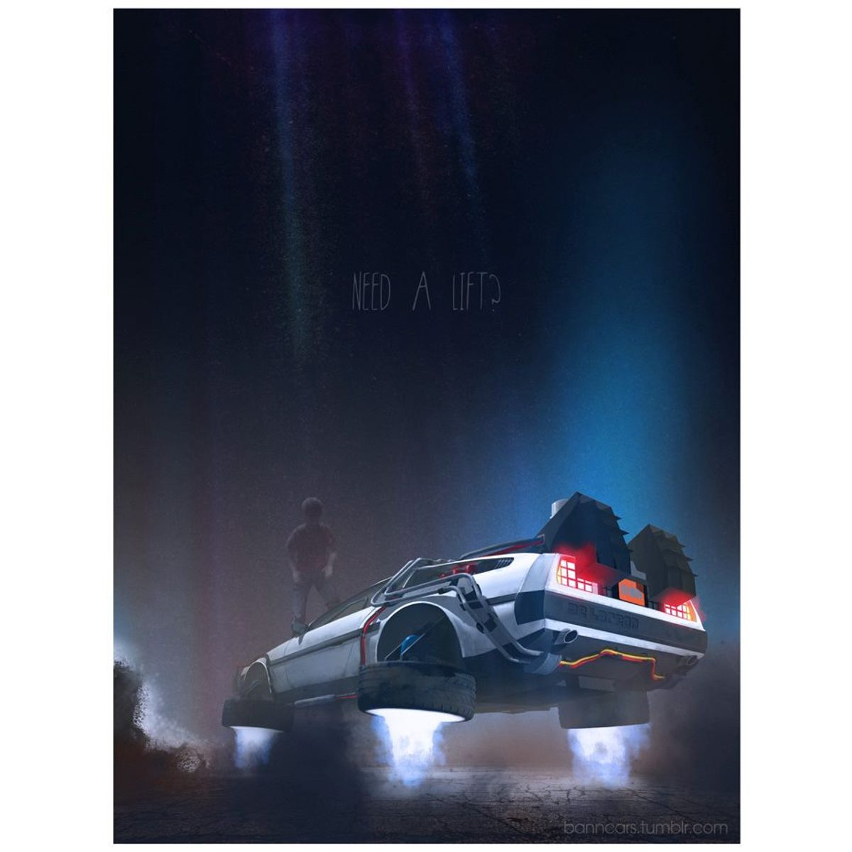 Car Series 1 - Back to the future 2