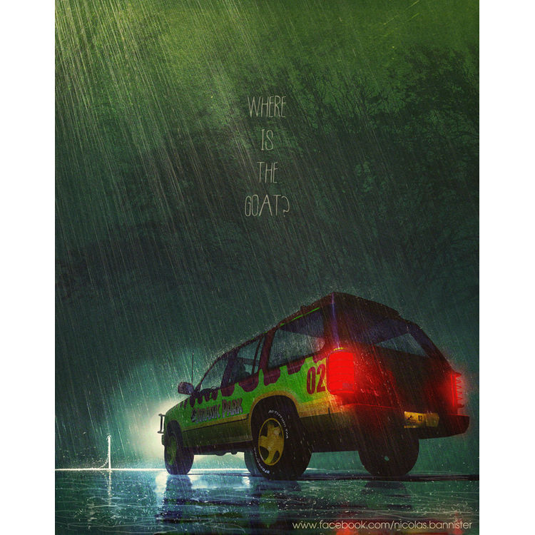 Jurassic Park by Nicolas Bannister