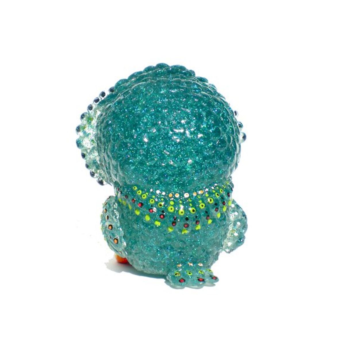 Baby Owl - Turquoise Glitter