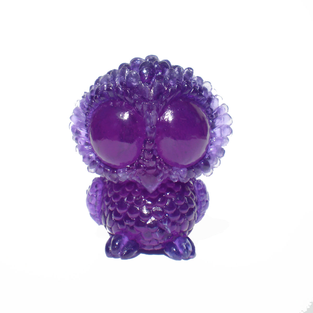 Baby Owl - Clear Purple