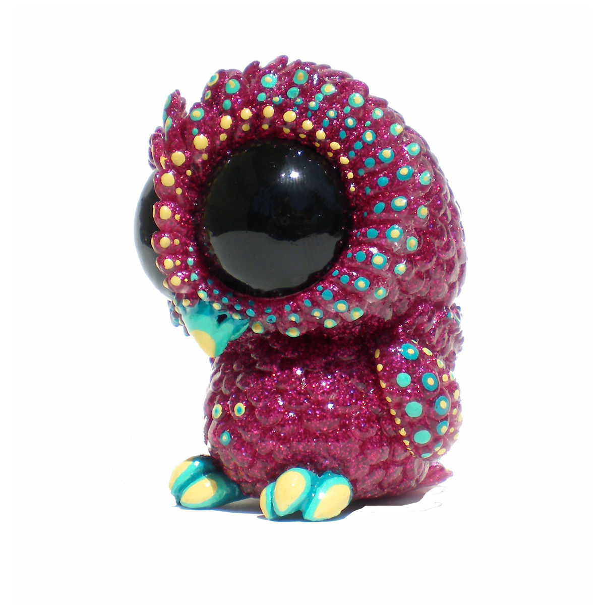 Baby Owl - Volcano Glitter