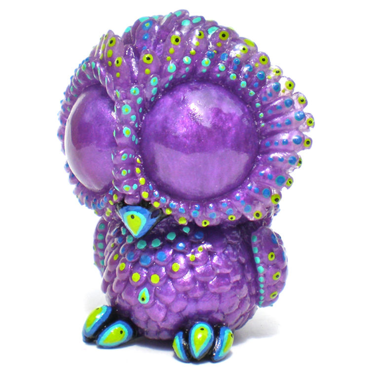 Baby Owl - Pearly Purple by SeriouslySillyK (Kathleen Voigt)