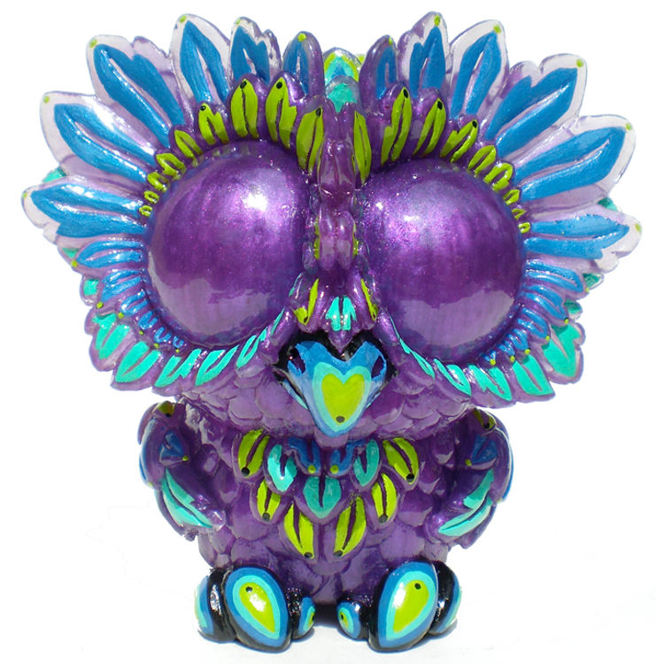Medee Owl - Pearly Purple by SeriouslySillyK (Kathleen Voigt)