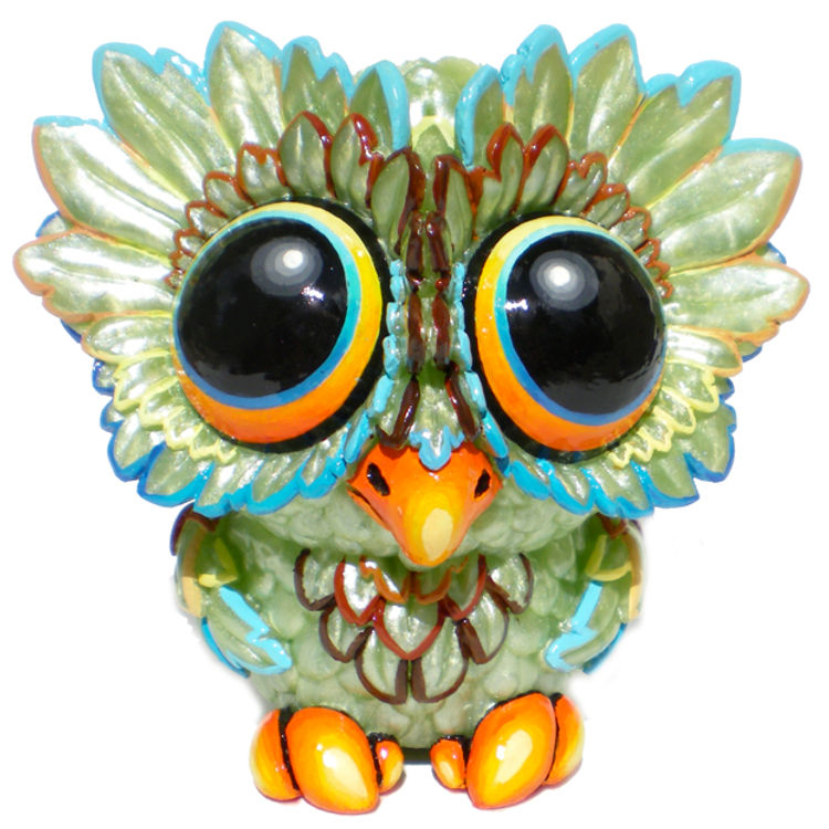 Medee Owl - Pearl Green by SeriouslySillyK (Kathleen Voigt)