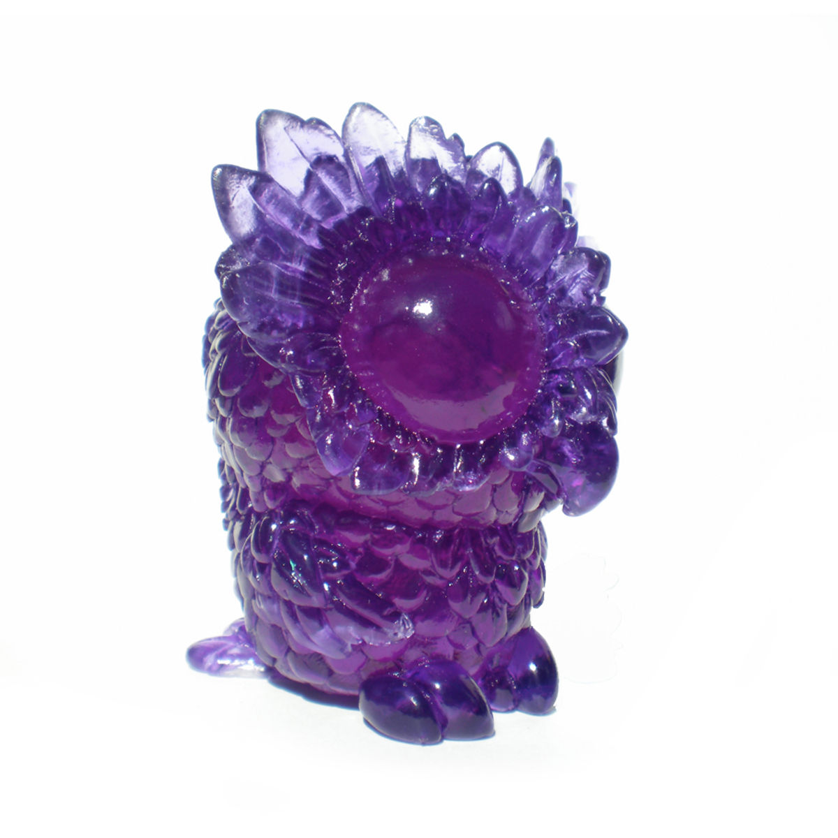 Medee Owl - Clear Purple
