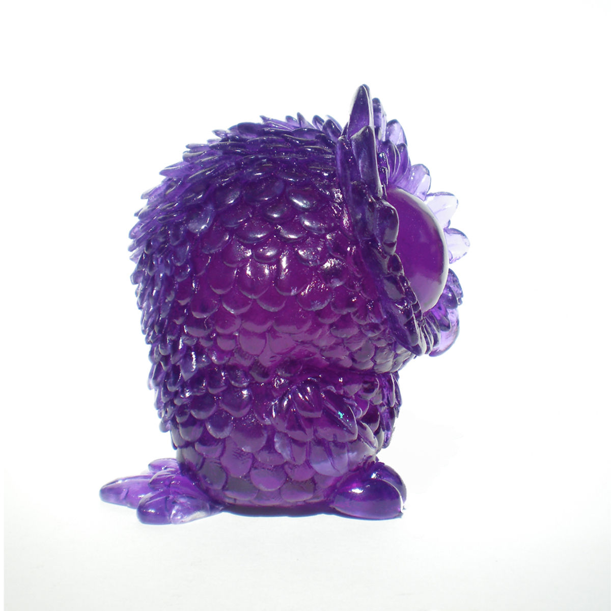 Medee Owl - Clear Purple