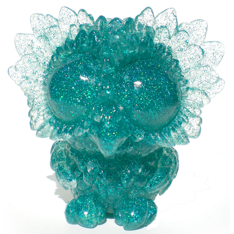 Glitter Medee Owl - Turquoise by SeriouslySillyK (Kathleen Voigt)