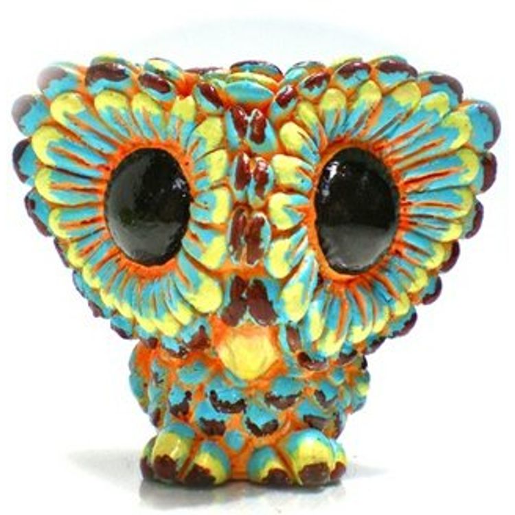 Daisy Owl - Retro Cream by SeriouslySillyK (Kathleen Voigt)