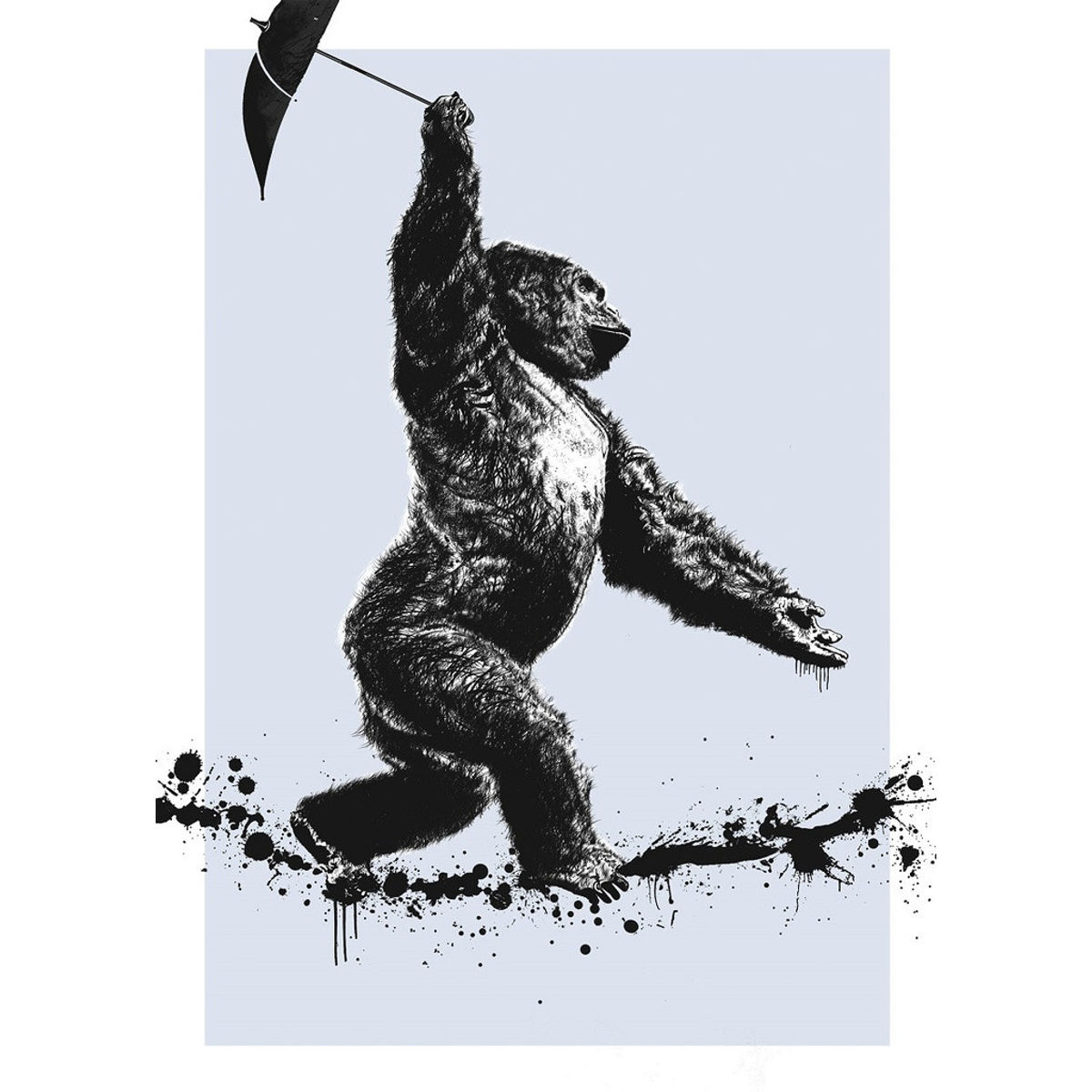 "Sideshow Ape" Silver