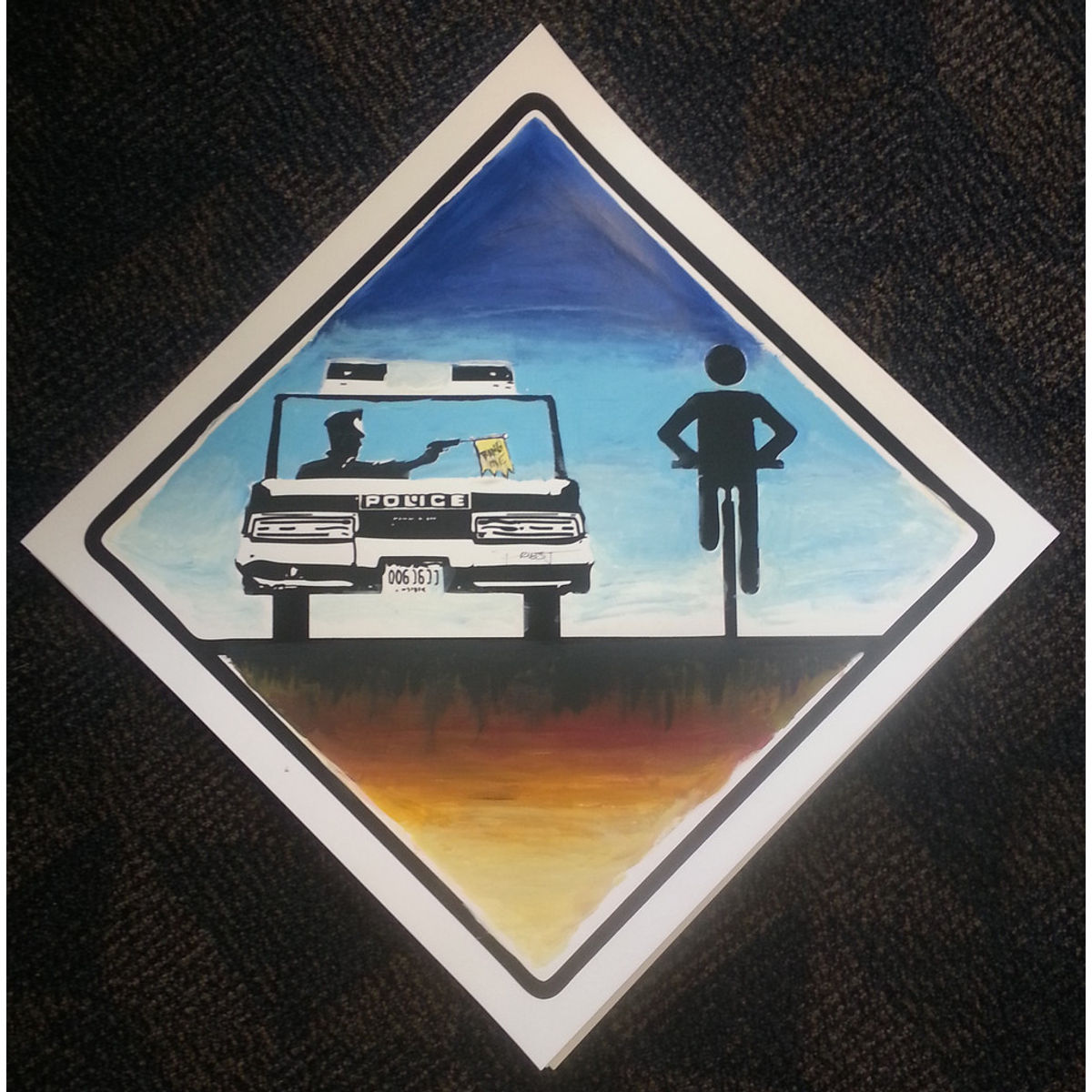 "Cycle of Violence" - Hand Finished 02