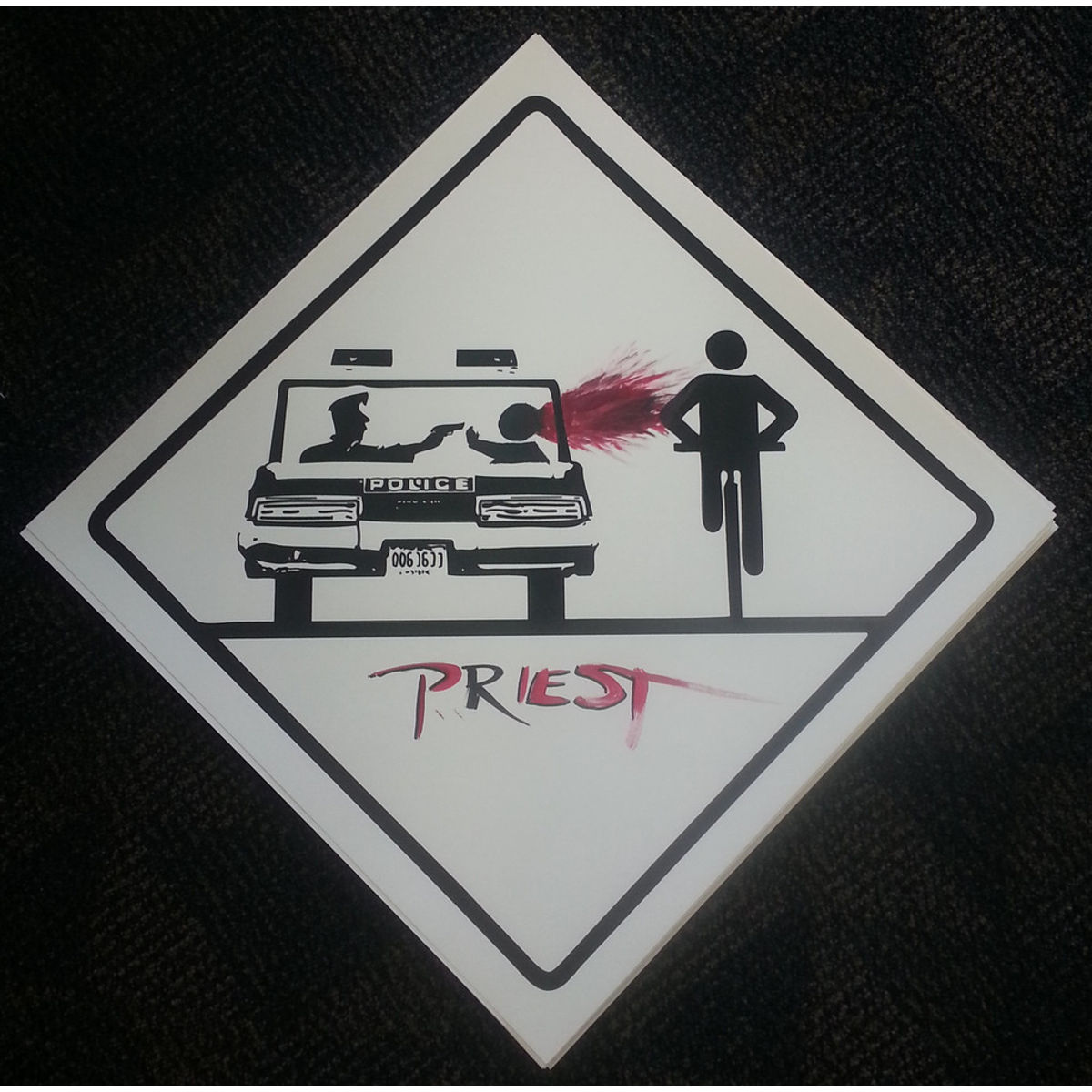 "Cycle of Violence" - Hand Finished 08