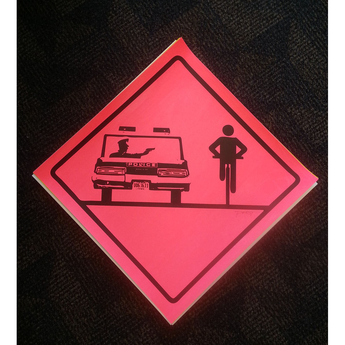 "Cycle of Violence" - Pink