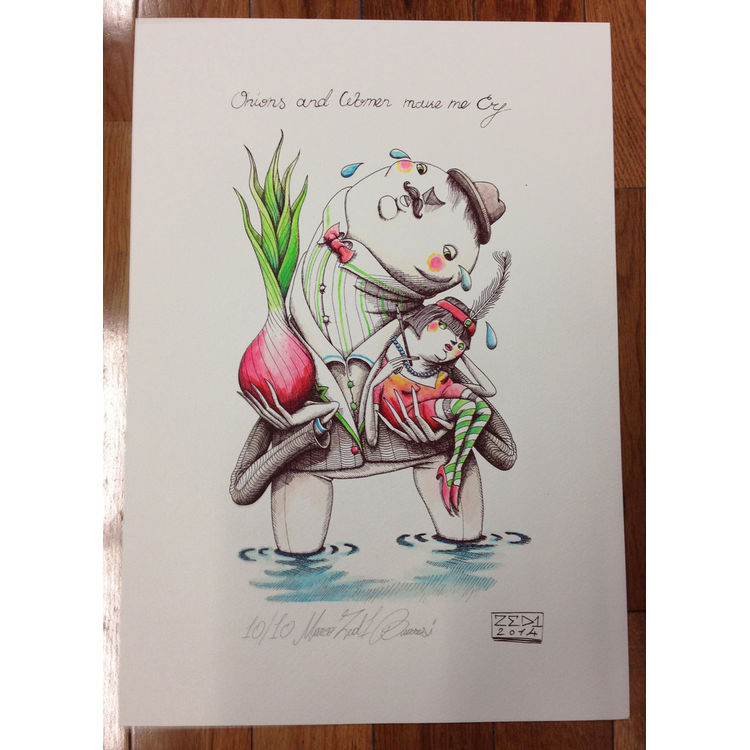 "Onions and Women Make Me Cry" - 10 by Zed1