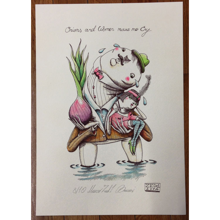 "Onions and Women Make Me Cry" - 08 by Zed1