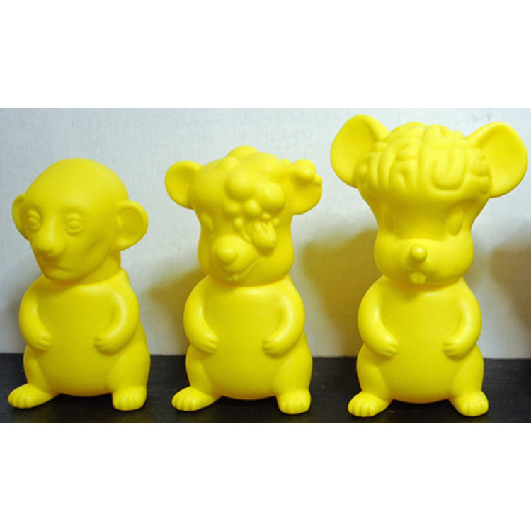 Blank Lab Mice - Yellow by Splurrt