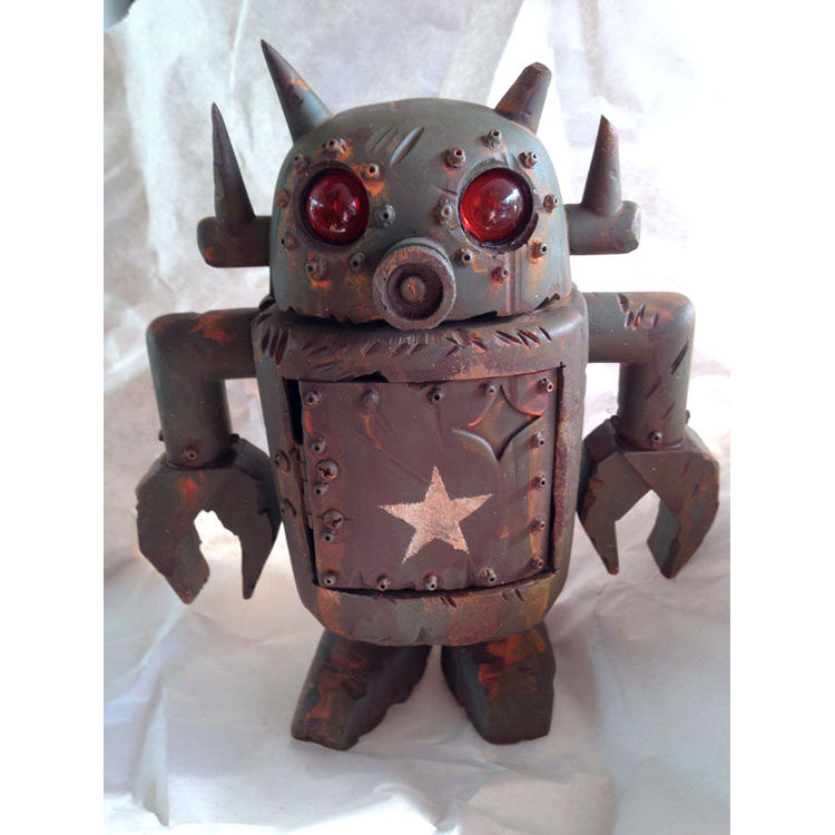 Custom Big Boss Robot Figure - military by DrilOne