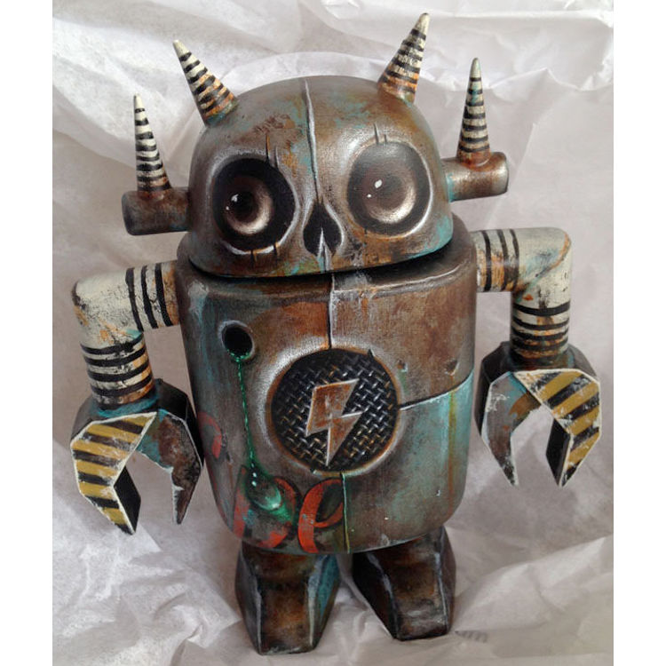 Custom Big Boss Robot Figure by KMNDZ (Johnny Rodriguez)