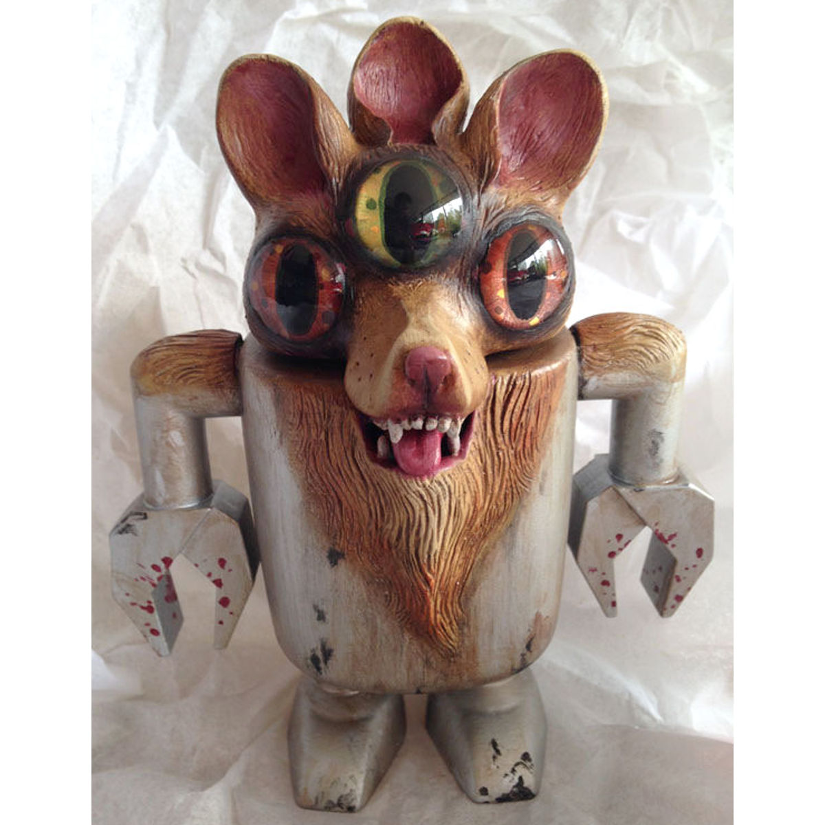 Custom Big Boss Robot Figure