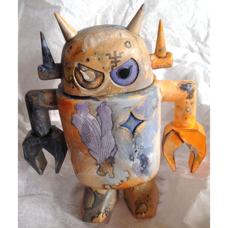 Custom Big Boss Robot Figure by Katsuya Terada