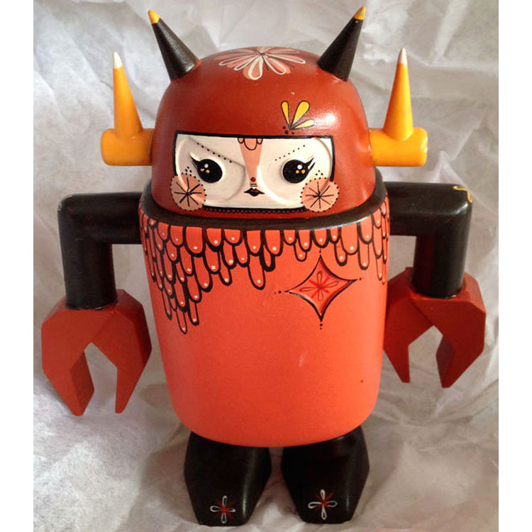 Custom Big Boss Robot Figure by Julie West